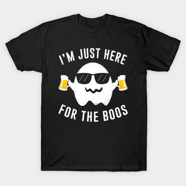 I'm Just Here For The Boos Halloween Funny T-Shirt by Tuyetle